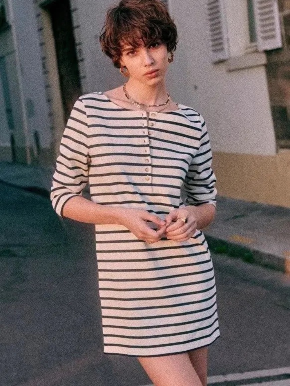 Sezane Tyra Mini Dress